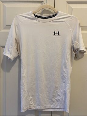LG White Short Sleeve Performance Tee